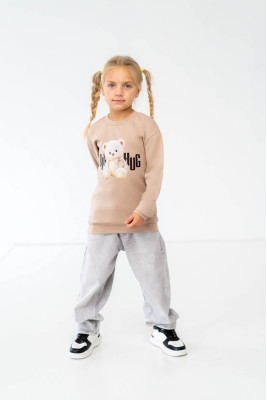 Комплект для дівчаток з 2-х світшотів 